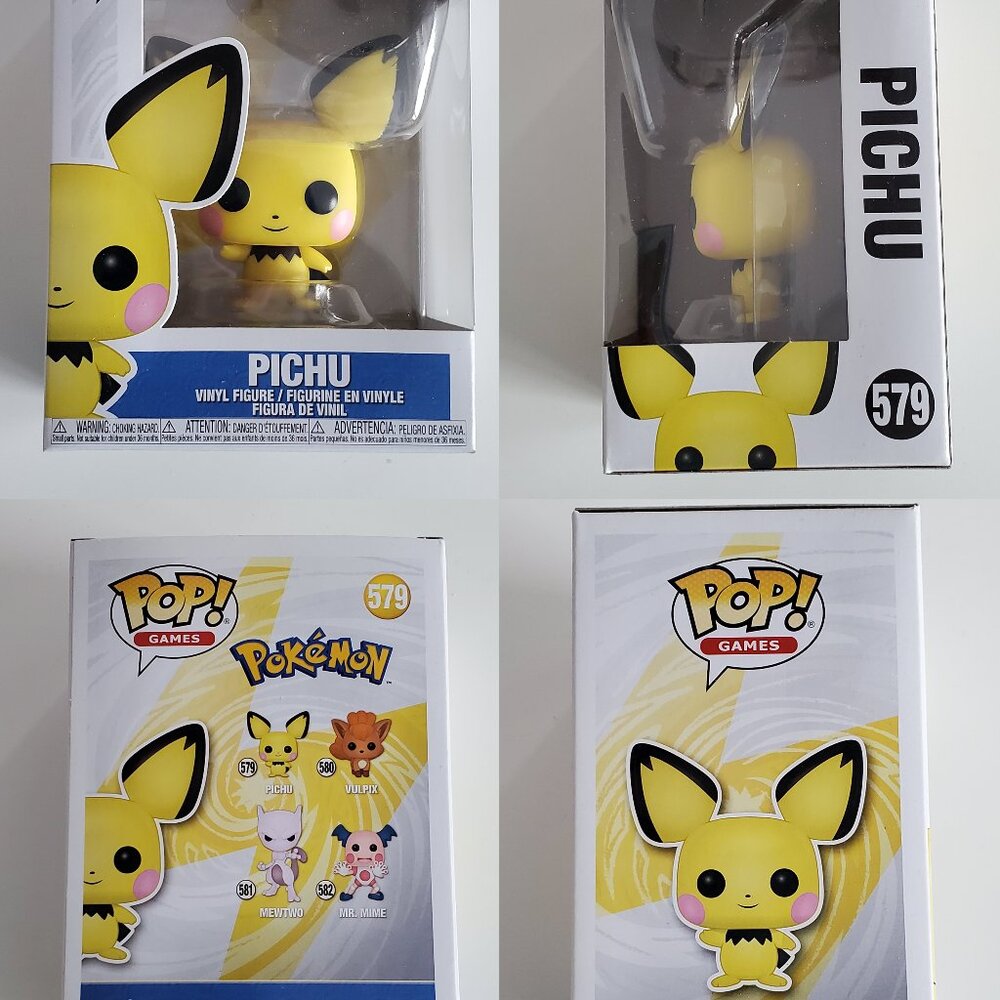 Funko Pop Games Pokemon Pichu 579
